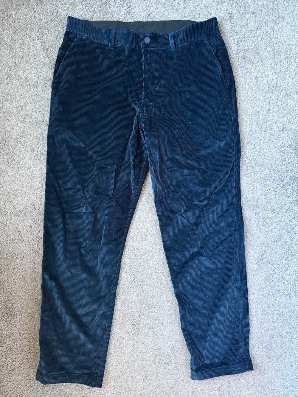 lululemon athletica Men's Dark Navy Corduroy Pants